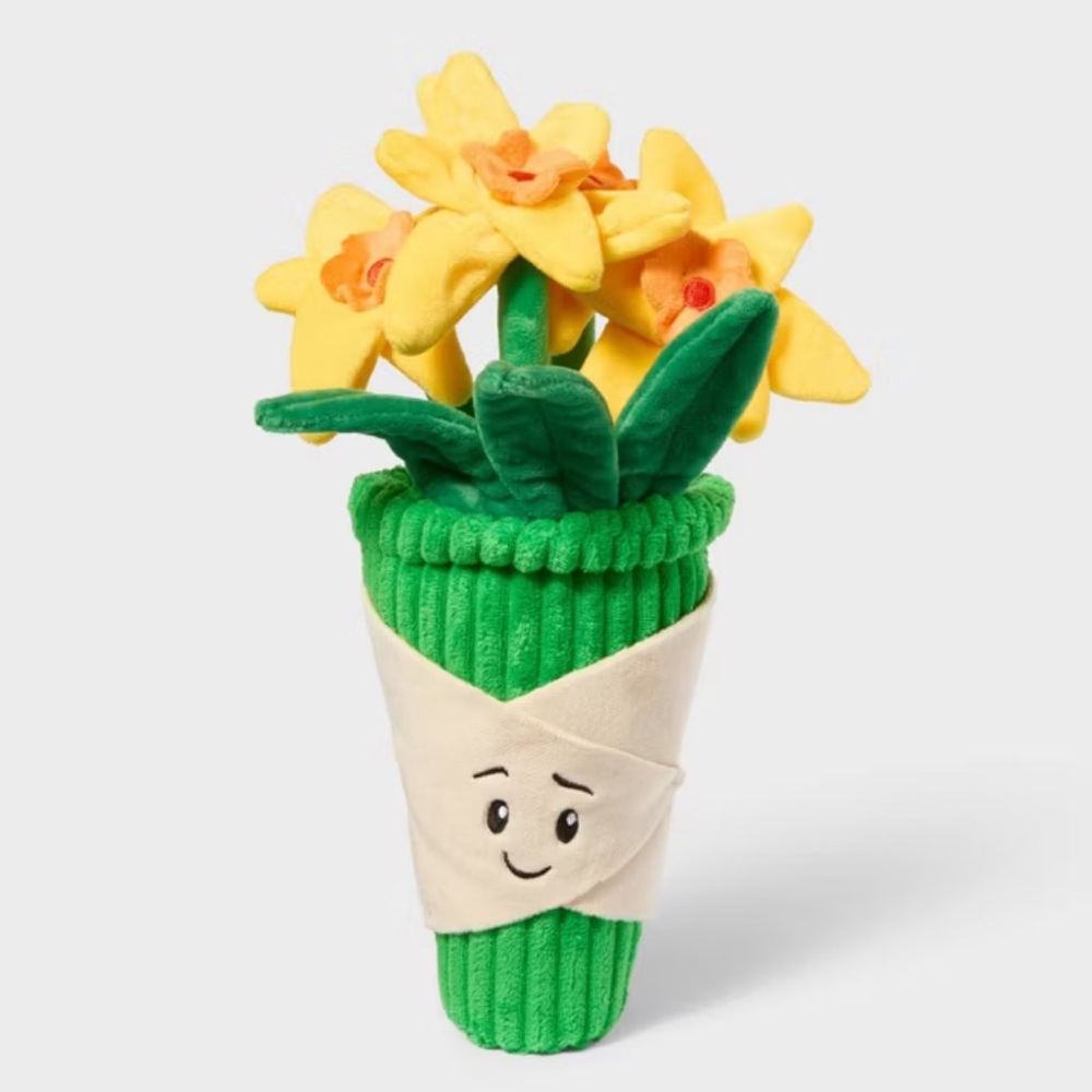 12" Daffodil Bouquet Plush - Gigglescape